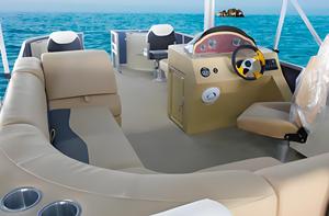 Kinocean เรือตกปลาอลูมิเนียมปรับแต่งได้เรือท้องแบนปรับแต่งได้เรือเบสสภาพใหม่สำหรับเล่นกีฬาริมทะเลสาบ