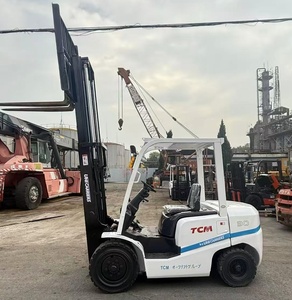 Chariot élévateur d'occasion d'origine japonaise FD2.5/3/4/5/7/10/15/16/25/30 tonnes, chariot élévateur TCM FD30T4 avec moteur ISUZU, à Shanghai - Product Image 3
