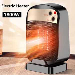 Электрический нагреватель 1800 Вт портативный Настольный нагреватель вентилятора 220 В PTC керамический нагревательный теплый воздух воздуходувка дома теплее машина для зимы
