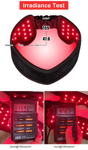 Photon <span class=keywords><strong>LED</strong></span> liệu pháp ánh sáng mặc headscarf hẹn giờ 660nm <span class=keywords><strong>infared</strong></span> 850nm liệu pháp màu đỏ đầu bọc cầm tay ZA/nó cắm giảm đau - Product Image 5