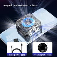 Refroidissement magnétique de semi-conducteur de refroidisseur de téléphone de matériel de PC avec l'aspiration pour les accessoires électroniques de jeu de sport réduit la tendresse