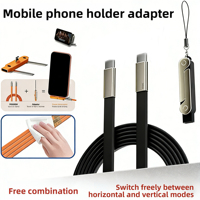 Câble de données USB-C vers USB-C 240W avec transfert de données et charge rapide, blindage tressé 1M 1.5M pour téléphone portable universel
