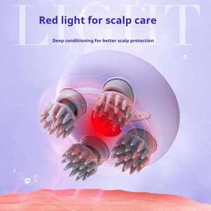 2024 novo dispositivo elétrico inteligente de massagem corporal sem fio à prova d'água dispositivo vermelho de relaxamento de pressão de vibração de fisioterapia - Product Image 3