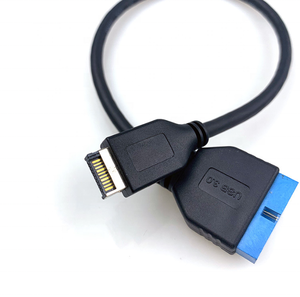 Custom OEM USB3.1Type-E Male to Male USB3.0 IDC 20Pin <strong>Computer</strong> Extension <strong>Cable</strong> <strong>for</strong> Motherboard of Laptop - Product Image 4