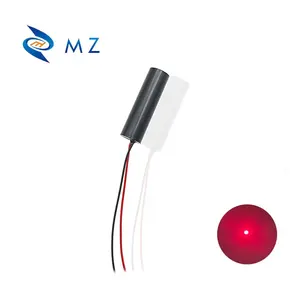 Sıcak satış kompakt Compact mm 635nm 50mw endüstriyel sınıf 3V 5V 12V görünür ışık kırmızı nokta lazer diyot modülü konumlandırma için