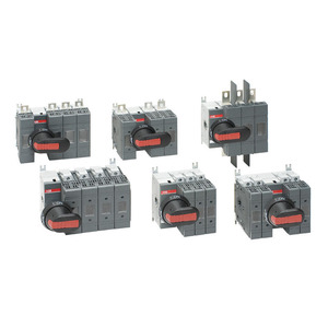 Sectionneur à commande frontale ABB série OS avec fusible intégré 3P 250A 440V CA pour usage industriel - Product Image 1