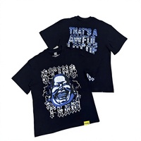 T-shirts décontractés pour hommes en coton/fibre de bambou à manches courtes avec imprimé « Cough Syrup » – Vente en gros