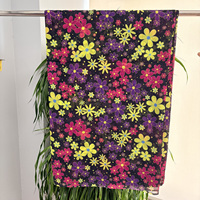 Vente en gros d'usine de tissus textiles, motifs personnalisés, Toub pour femmes soudanaises, foulard en voile japonais, foulard suisse pour femmes