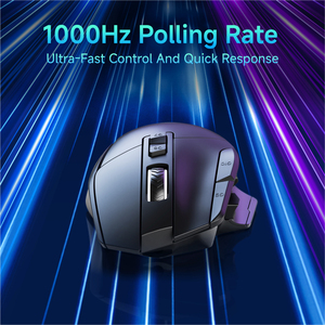 EWEADN G2 RGB Trọng lượng nhẹ Ergonomic Chuột chơi game không dây Macro lập trình bán hàng trực tiếp nhà máy cho văn phòng và chơi game sử dụng - Product Image 2