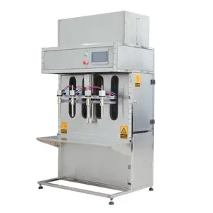 Máquina de enchimento líquida semiautomática de bicos 2/4 para enchimento de bebidas barril MAX 20 litros