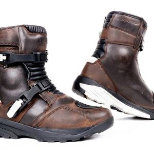 Bottes de course de moto d'aventure Top tendance Vêtements de moto et de course automobile Bottes de moto de tourisme sur mesure en cuir véritable - Product Image 5