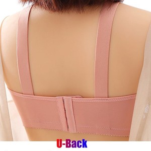 Donne di alta qualità Push up <span class=keywords><strong>reggiseno</strong></span> sottile in pizzo senza fili biancheria intima B <span class=keywords><strong>C</strong></span> da donna senza soluzione di continuità <span class=keywords><strong>reggiseno</strong></span> taglie forti - Product Image 3