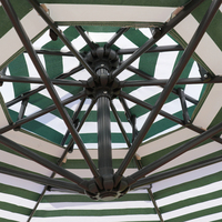 Parapluie d'extérieur en fer, banane, Parasol, pour Patio, jardin, Restaurant, plage