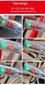 Baidi xe hiển thị kỹ thuật số <span class=keywords><strong>Tester</strong></span> 6-24V Bút chì lỗi Mạch hiển thị kỹ thuật số kiểm tra bút - Product Image 5