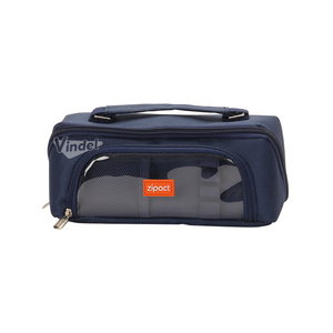 All'ingrosso forniture scolastiche per bambini di grande capacità cerniera astuccio con impugnatura del prodotto per gli studenti - Product Image 2