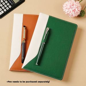 Libreta de Negocios 2025 de Cuero Suave al Tacto, Diario Minimalista para Reuniones, Logotipo Personalizado, Artículos de Oficina - Product Image 3