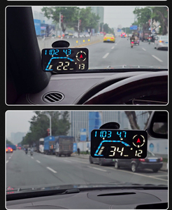 HUD G12 USB Plug and Play GPS Head up hiển thị xe thông minh kỹ thuật số Đồng hồ tốc độ tự động phụ kiện xe hơi - Product Image 6
