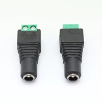 Adaptateur d'alimentation CC Su Cheng Wei 12V 5,5 x 2,1 mm, prise mâle vers prise femelle, courant 10A, 2P, fil de cuivre, boîtier ABS circulaire