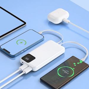 Batterie externe OEM PD Type C 10000mah-20000mah à charge rapide avec câble pour téléphone, batterie externe pour téléphone 20000mah - Product Image 4