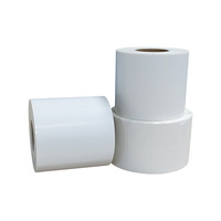 Rouleau d'étiquettes transparentes imprimables à jet d'encre Memjet blanc brillant pour imprimantes Epson C7500/C3500