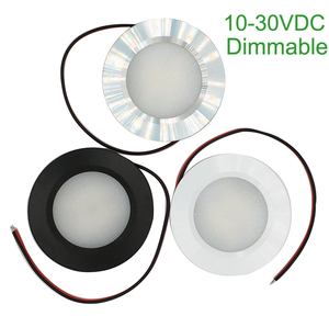 CL-1668S Cổ Điển Slim Motorhome Caravan Đèn Trần 10-30V <span class=keywords><strong>12V</strong></span> 24V 3 Wát Chìm Ánh Sáng LED Bulb - Product Image 2