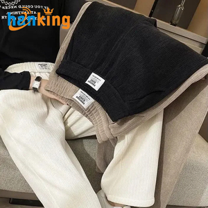 Ehanking <span class=keywords><strong>Pantalon</strong></span> chaud d'hiver pour femmes <span class=keywords><strong>Pantalon</strong></span> large doublé de polaire <span class=keywords><strong>Pantalon</strong></span> de survêtement pour dames <span class=keywords><strong>Pantalon</strong></span> <span class=keywords><strong>droit</strong></span> épais en peluche d'agneau - Product Image 2