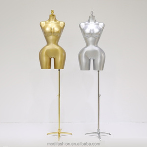 Mannequin Femme Galbé BBL Brésilien Demi-Corps Grande Taille Mannequin Buste Haut Doré sur Pied pour Femmes à Forte Poitrine Offre Spéciale - Product Image 5