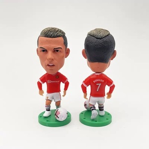 Statuette Personalizzate in Resina Bobblehead di Calciatori <span class=keywords><strong>Ronaldo</strong></span> e Messi, Souvenir con Testa Oscillante, Ornamenti per Auto - Product Image 4