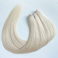 Blonde Premium Invisible Double Dessiné Vierge Cutical Aligné Extension de Trame de Machine de Cheveux Humains avec Prix de Gros
