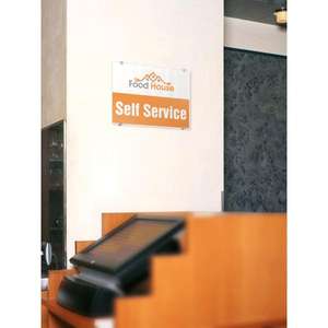 DURABLE - 4826-19 Placa exterior CRYSTAL SIGN®A3 vertical - EAN 4005546403656 SEÑALIZACIÓN Y MARCADO SUELO - Product Image 3