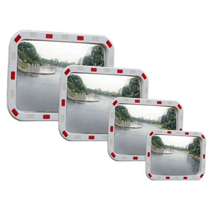 Specchio Convesso Riflettente Rettangolare 40x60 <span class=keywords><strong>cm</strong></span> e Altre Dimensioni, Prodotto per la Sicurezza Stradale, Resistente alle Intemperie e Visibile di Notte - Product Image 6