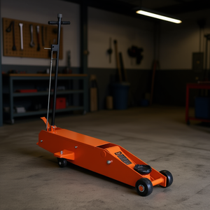 Cric hydraulique à double pistons 10 tonnes, hauteur minimale 6-1/2 po, modèle de service à longue portée pour châssis TMG-AJL10 - Product Image 2