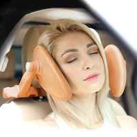 Accessoires intérieurs de voiture multifonctionnels, doux et luxueux, en mousse à mémoire de forme, oreiller de nuque portable pour dormir en voiture