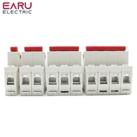 Interrupteur-sectionneur principal de type couteau EARU ELE sur rail DIN, mini 1P-4P, 40A-125A, pour usage domestique et industriel, disjoncteur en plastique 220/380V EADS-1