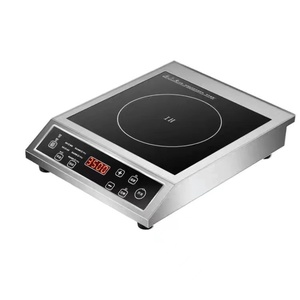Cuisinière à induction commerciale 2000W, plaque céramique plate, cuisinière électrique portable, commande par écran tactile, 24 pour restaurant coréen, cuisine - Product Image 5