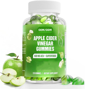 Gomitas de Vinagre de <span class=keywords><strong>Sidra</strong></span> de Manzana - Fabricación OEM para Mercados Internacionales - Product Image 1