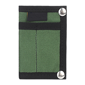 Outdoor Minimalist Key Bag Green Canvas Pocket Card Holder Multifunctional <b>Camping</b> <b>Hiking</b> Hunting Molle Tool Storage Accessory - Product Image 1