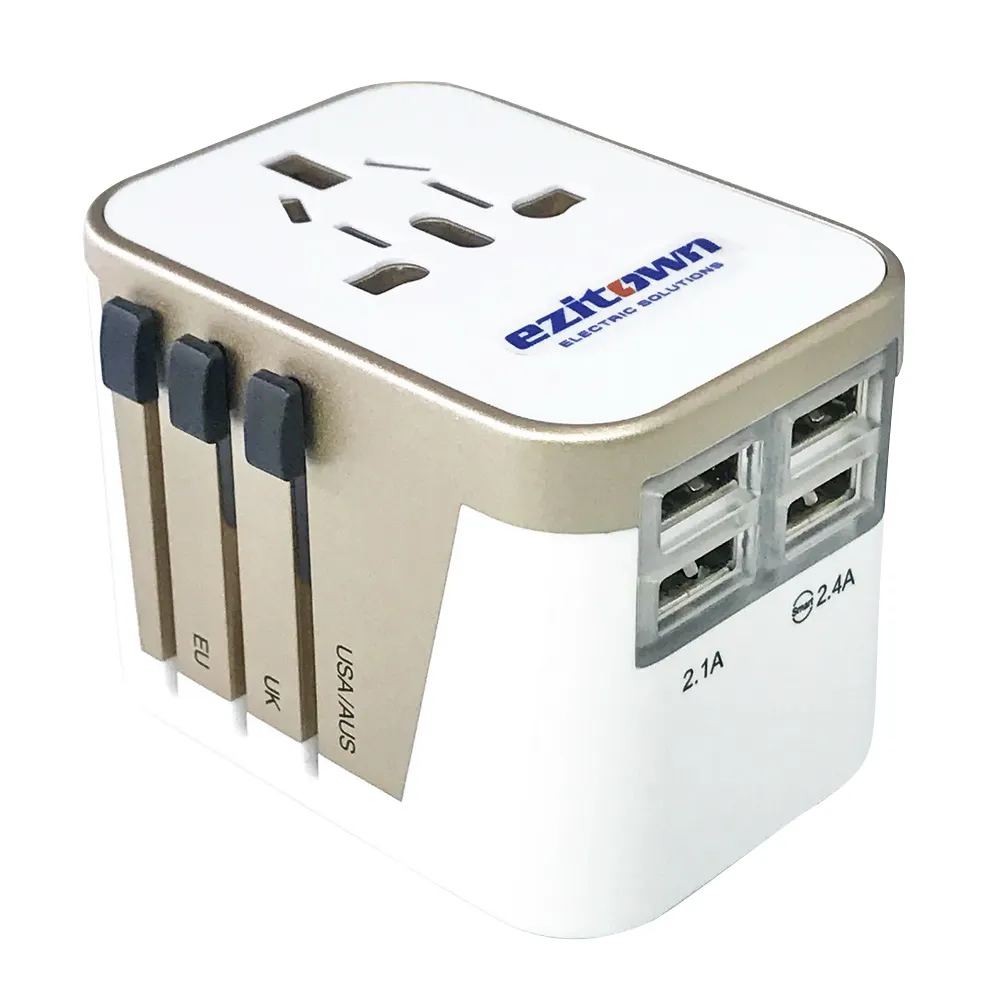 Ezitown 100-250 V שקע אוניברסלי שקע usb כוח מתאם כל באחד האוניברסלי world wide מטען נסיעות מתאם תקע