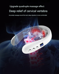 2024 tren akupunktur Smart TENS elektrik denyut nadi nirkabel leher dan bahu pijat meringankan tulang belakang serviks instrumen perawatan - Product Image 6
