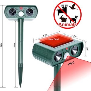 SMR08 Hot Sale Wholesale Solar Animal Mole Repellent <strong>Electronic</strong> Live Animal <strong>Repeller</strong> - Product Image 4
