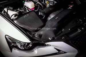 Caja de entrada de aire de carbono seco Real de construcción duradera para Lexus IS200T <span class=keywords><strong>IS300</strong></span> 2,0 T 2015 + sistema de filtro de aire versión de carreras - Product Image 3