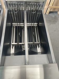 <span class=keywords><strong>Friteuse</strong></span> électrique professionnelle en acier inoxydable à cuve séparée FPRE 117 (3 phases) avec système de filtration d'huile - Product Image 4