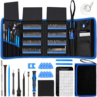 Kits de tournevis de précision électroniques 142 pièces avec 120 embouts magnétiques, kit d'outils de réparation pour iPhone, MacBook, ordinateur, ordinateur portable