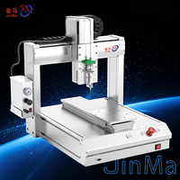 Máquina Automática de Pulverización de Pegamento para Motores JINMA con Bomba Motorizada de 3 Ejes y Caja de Engranajes para Reparación de Pantallas LCD de TV