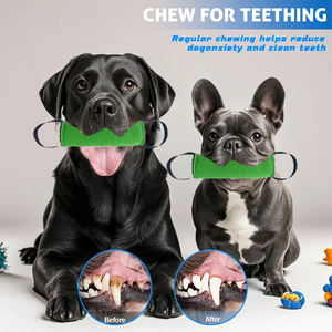 कुत्ते टग खिलौना भारी शुल्क जूट पिल्ला के लिए पिल्ला के लिए बड़े कुत्तों के लिए टिकाऊ इंटरैक्टिव प्रशिक्षण उपकरण - Product Image 4