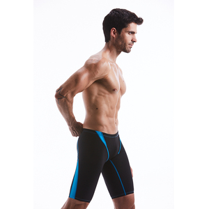 Traje de Baño Elite Tech <span class=keywords><strong>Swim</strong></span> Jammer para Hombre, <span class=keywords><strong>Shorts</strong></span> de Natación de Competición, Fábrica OEM - Product Image 4