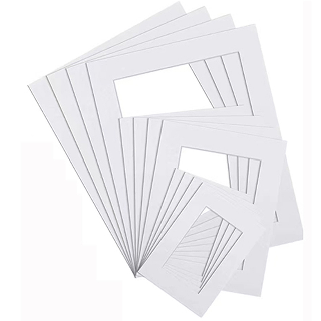 High Quality Wholesale Mat Board Paper Frame Beautiful Matboard Mount Board Cutter Precut Mount Board