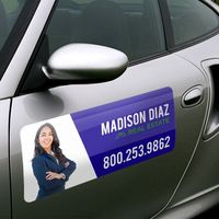 Autocollant magnétique personnalisé pour voiture et fourgonnette, imprimé numériquement, imperméable, multicolore, avec logo, taille personnalisée, décalcomanie magnétique pour cadeau et artisanat