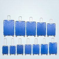 Ensemble de bagages rigides en PP, valise à roulettes pour voyages d'affaires avec serrure à combinaison TSA, logo personnalisé