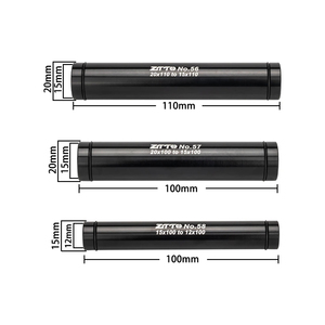 <span class=keywords><strong>Adaptateur</strong></span> d'essieu de moyeu de roue de vélo de <span class=keywords><strong>route</strong></span> ZTTO pour toutes les tailles - Product Image 4